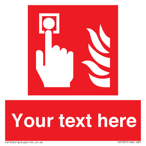 Custom Fire Alarm call point